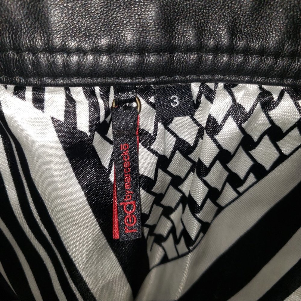 Red By Marc Ecko Leather Skirt - Picture 6 of 10